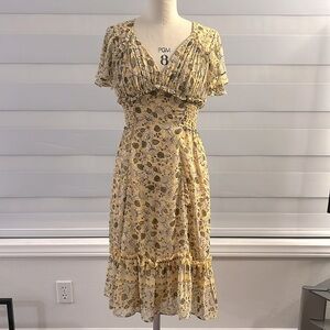 XS Max Studio Yellow Summer Dress